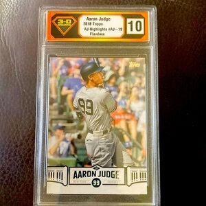 Two (2) Aaron Judge 2018 Don Russ /Topps New York Yankees.